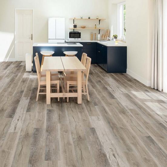 Highguard Silver Waterproof Rigid Core Luxury Vinyl Plank - Foam Pad