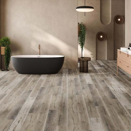 Highguard Silver Waterproof Rigid Core Luxury Vinyl Plank - Foam Pad