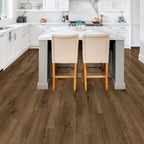 Gunstock Oak Waterproof Rigid Core Luxury Vinyl Plank - Cork Pad