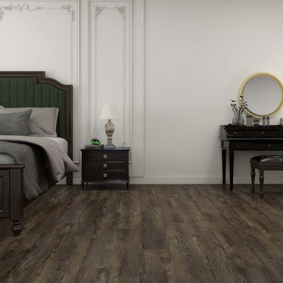 Stormy Elm Waterproof Rigid Core Luxury Vinyl Plank - Foam Pad