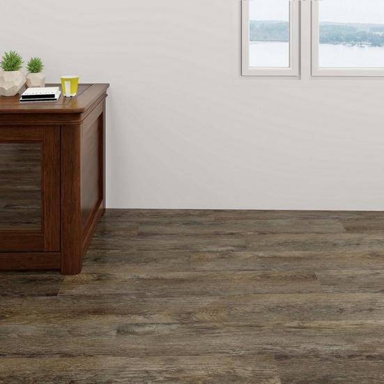 Stormy Elm Waterproof Rigid Core Luxury Vinyl Plank - Foam Pad