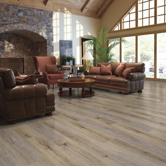 Timber Saddle Waterproof Rigid Core Luxury Vinyl Plank - Foam Pad