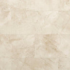Champagne Limestone Waterproof Rigid Core Luxury Vinyl Tile - Foam Pad