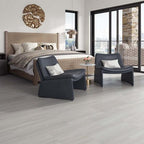 White Valentino Waterproof Rigid Core Luxury Vinyl Tile - Foam Pad