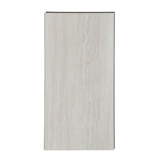 White Valentino Waterproof Rigid Core Luxury Vinyl Tile - Foam Pad