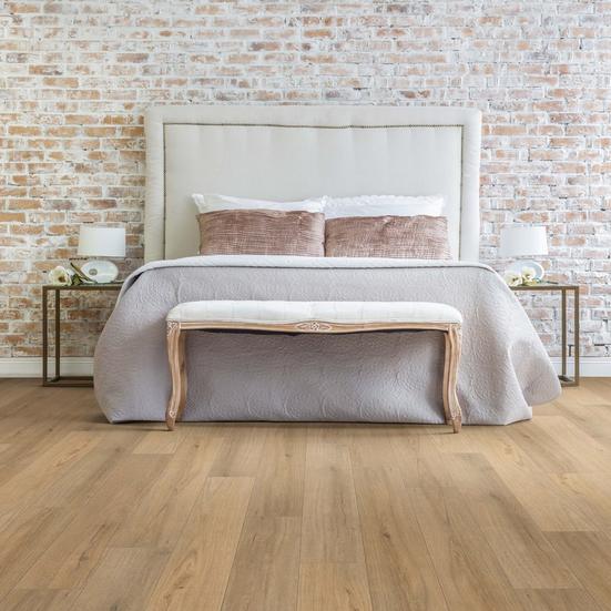 Glenridge Oak Waterproof Rigid Core Luxury Vinyl Plank - Cork Pad