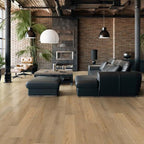 Glenridge Oak Waterproof Rigid Core Luxury Vinyl Plank - Cork Pad