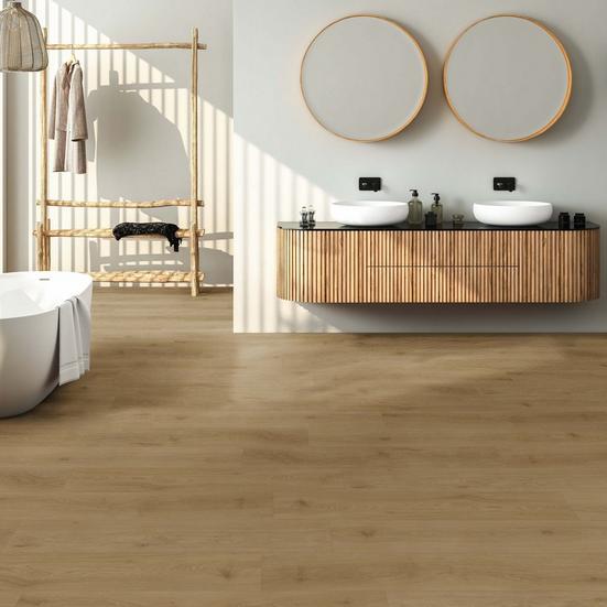 Cedar Point Waterproof Rigid Core Luxury Vinyl Plank - Cork Pad