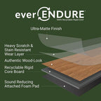 Cape Blanco Waterproof Recyclable Rigid Core Luxury Vinyl Plank - Foam Pad