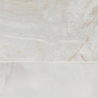 Bianco Onice Ultra Polished Porcelain Tile