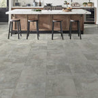 Savona Gray Waterproof Rigid Core Luxury Vinyl Tile - Foam Pad