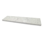 White Fluted Polished Terrazzo Tile