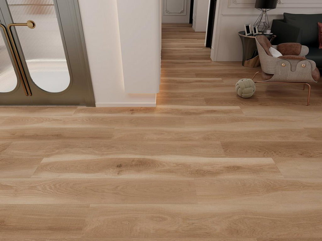 Hazelwood Waterproof Rigid Core Luxury Vinyl Plank - Cork Pad