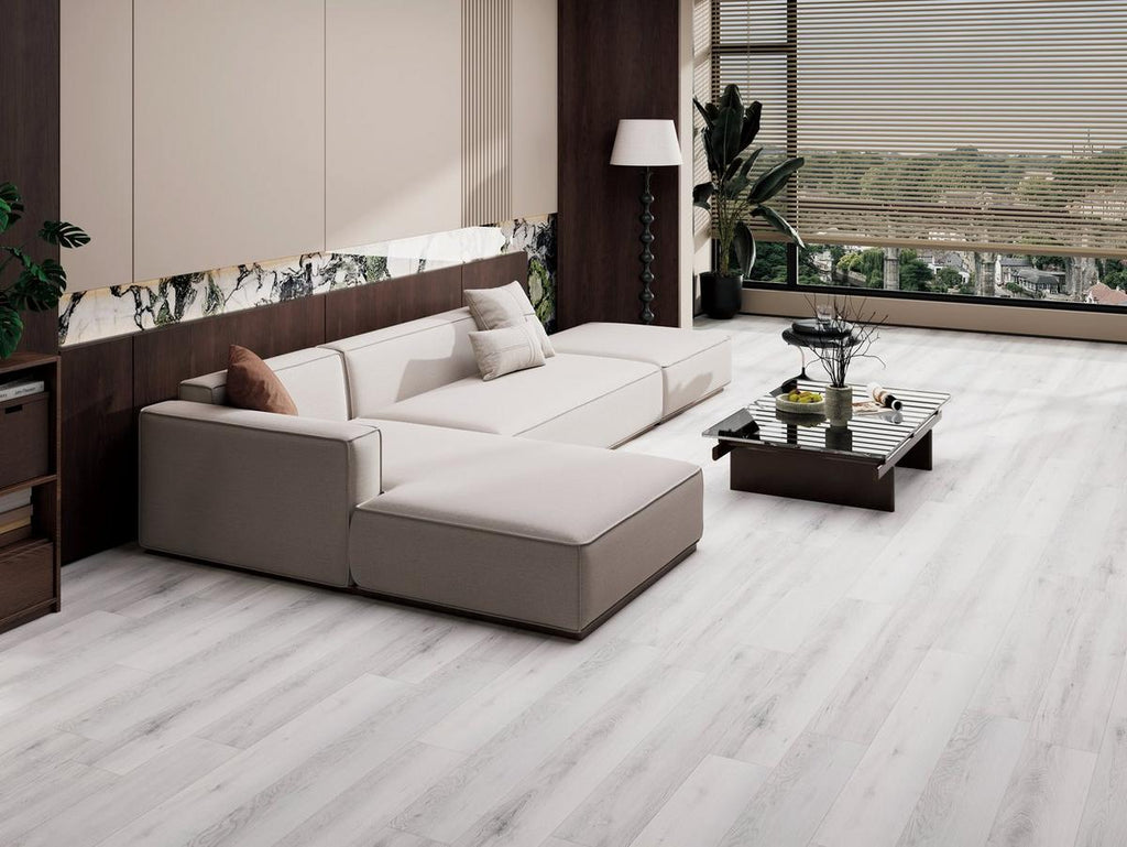 Arctic Moon Waterproof Rigid Core Luxury Vinyl Plank - Cork Pad