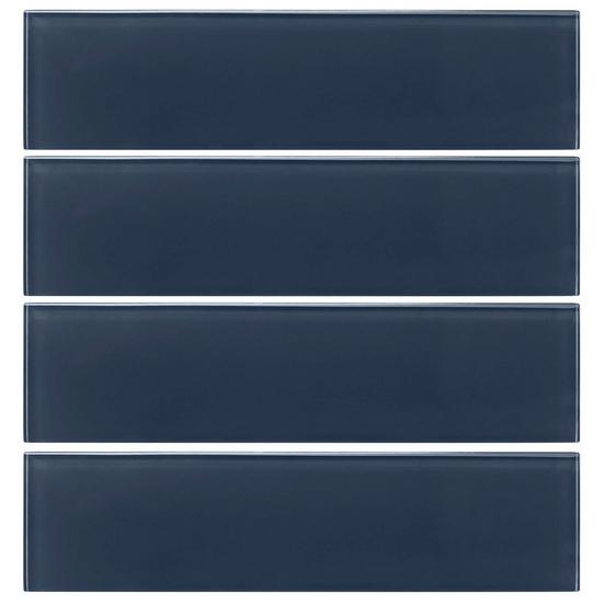 Pure Cobalt Glass Tile