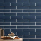 Pure Cobalt Glass Tile