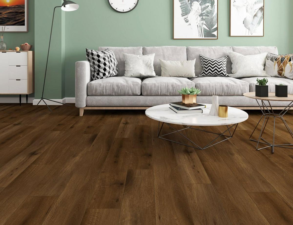 Tybee Oak Waterproof Rigid Core Luxury Vinyl Plank - Cork Pad