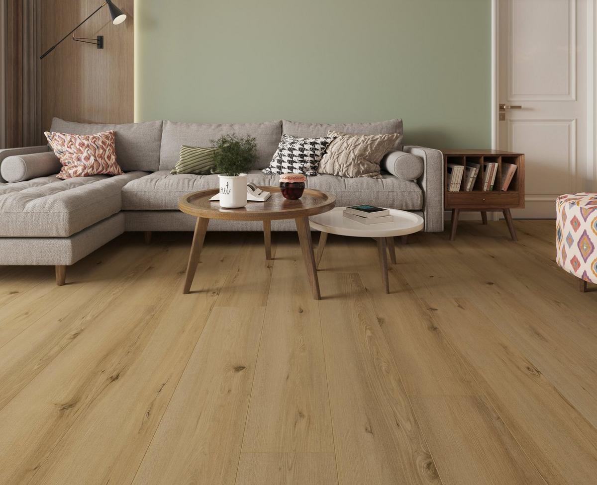 Aster Isle Waterproof Rigid Core Luxury Vinyl Plank - Cork Pad