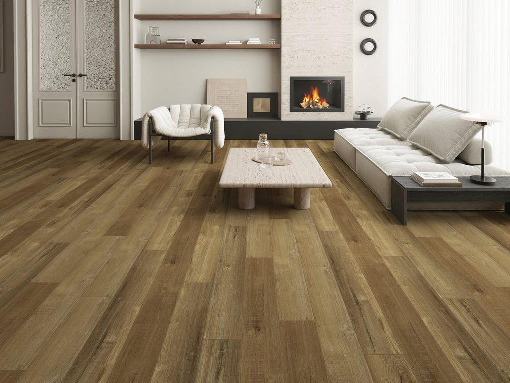 Coral Springs Waterproof Rigid Core Luxury Vinyl Plank - Cork Pad