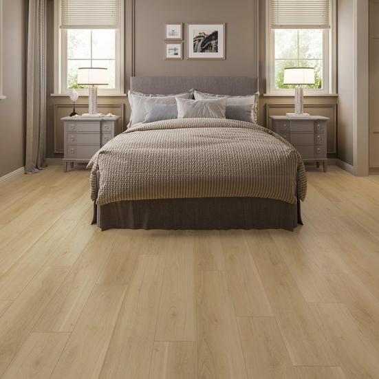 Butter Toast Waterproof Rigid Core Luxury Vinyl Plank - Cork Pad