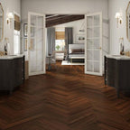 Ludlow Waterproof Rigid Core Luxury Vinyl Plank - Cork Pad