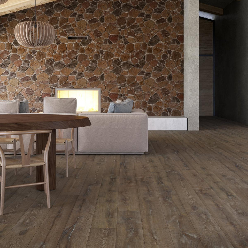 Boulder Pointe Waterproof Hybrid Resilient Plank - Cork Pad