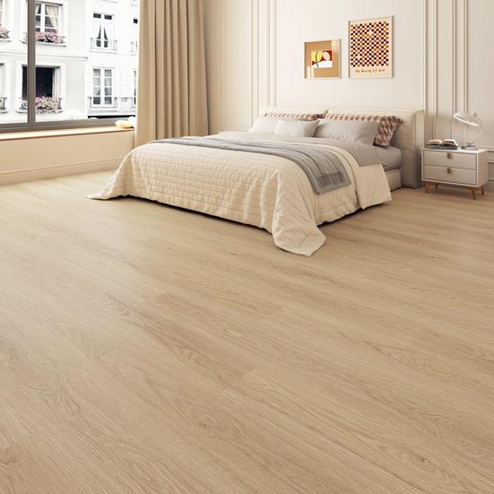 Crestline Oak Waterproof Rigid Core Luxury Vinyl Plank - Cork Pad