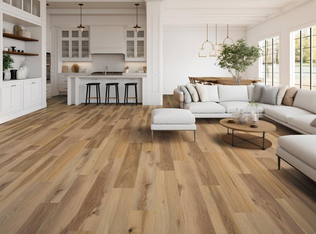 Autumn Lodge Waterproof Rigid Core Luxury Vinyl Plank - Cork Pad
