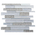Arctic Linear Glass Mosaic