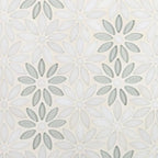 Margot Thassos Flower Glass Mosaic