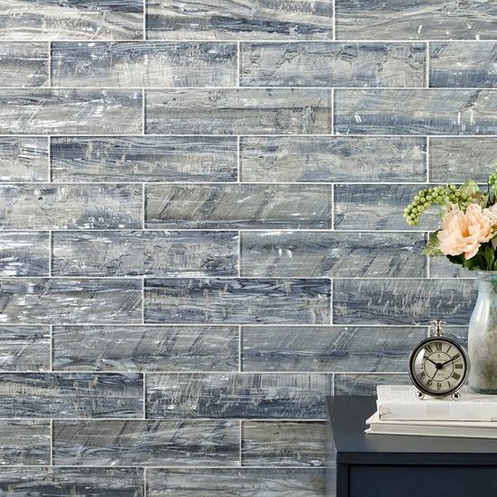 Opal Lustre Glass Tile