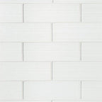 Crystal White Ice Glass Tile