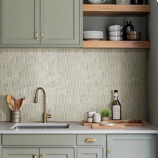 Charlotte Picket Hot Glass Mosaic