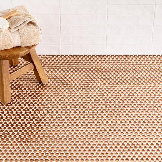 Copper Penny Glass Mosaic