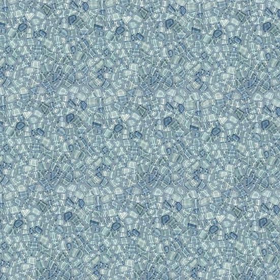 Crystal Cove Glass Pebble Mosaic
