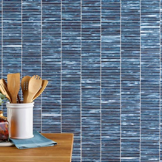 Serenity Azul Glass Tile
