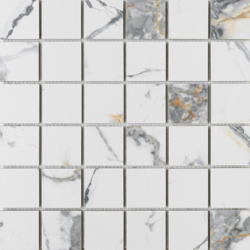 Emilia Matte Square Porcelain Mosaic