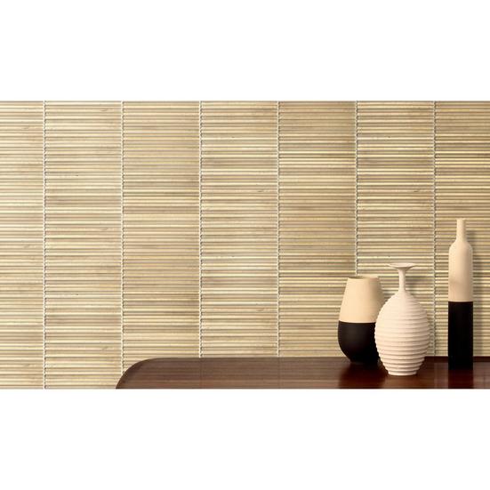 Monarch Gold Stack Glass Mosaic