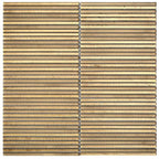Monarch Gold Stack Glass Mosaic