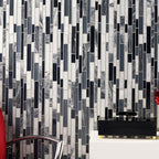 Nightfall Linear Glass Mosaic