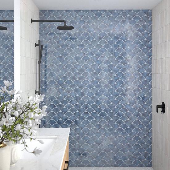 Sirena Hot Glass Fan Mosaic