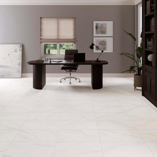 Andover White Matte Porcelain Tile