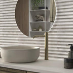 Celina Crema Fluted High Gloss Ceramic Tile