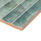 Celina Verde Fluted Ceramic Tile