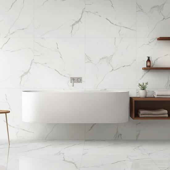 Bella Avorio Polished Porcelain Tile
