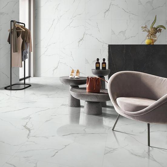 Bella Avorio Polished Porcelain Tile