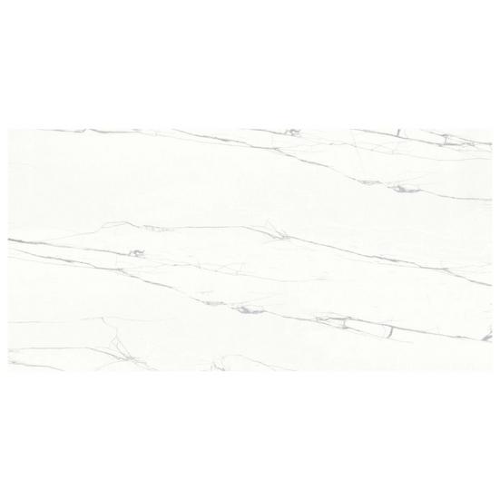 Giacometti White Polished Porcelain Tile