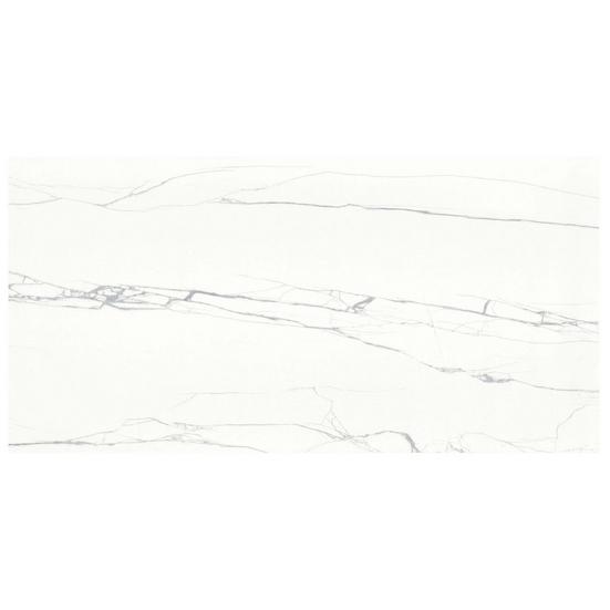 Giacometti White Polished Porcelain Tile