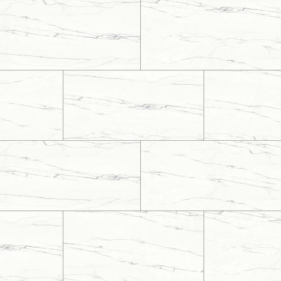 Giacometti White Polished Porcelain Tile
