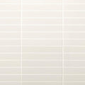 White Stack Unglazed Porcelain Mosaic II